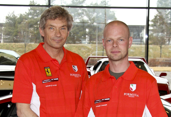 Ferrari-importør Johnny Laursen og Racerkører Jan Magnussen bliver nyt makkerpar i europæisk GT3-mesterskab